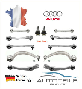 Kit de suspension avant 12 pièces AUDI A4 (B8,8K), A5, Q5 // (M12)