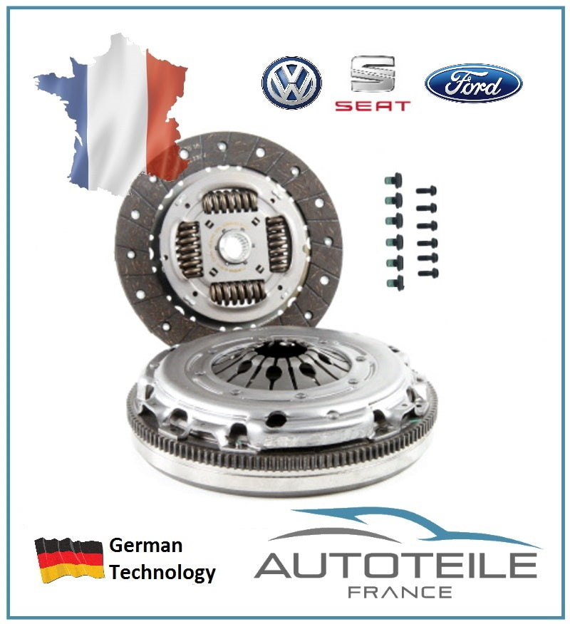 Kit d'embrayage avec volant moteur rigide VW Sharan, FORD Galaxy, SEAT Alhambra 1.9TDI 90,110ch