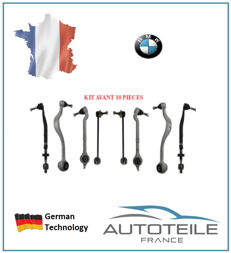 Kit de suspension avant 10 pièces BMW E39